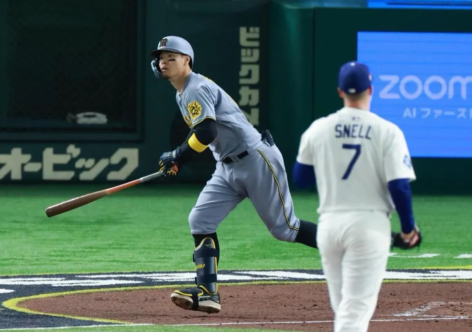 【野球】佐藤輝明が魅せる！ドジャース戦のホームランを振り返る