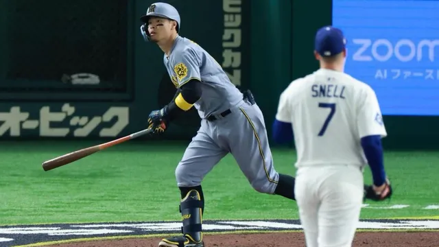 【野球】佐藤輝明が魅せる！ドジャース戦のホームランを振り返る