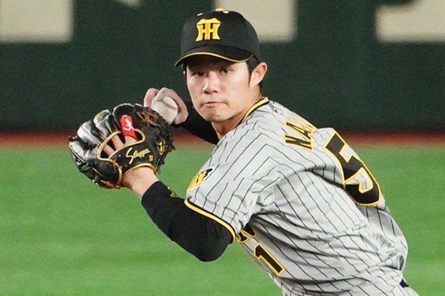 【朗報】阪神中野、最新AIで首位打者に予想される！